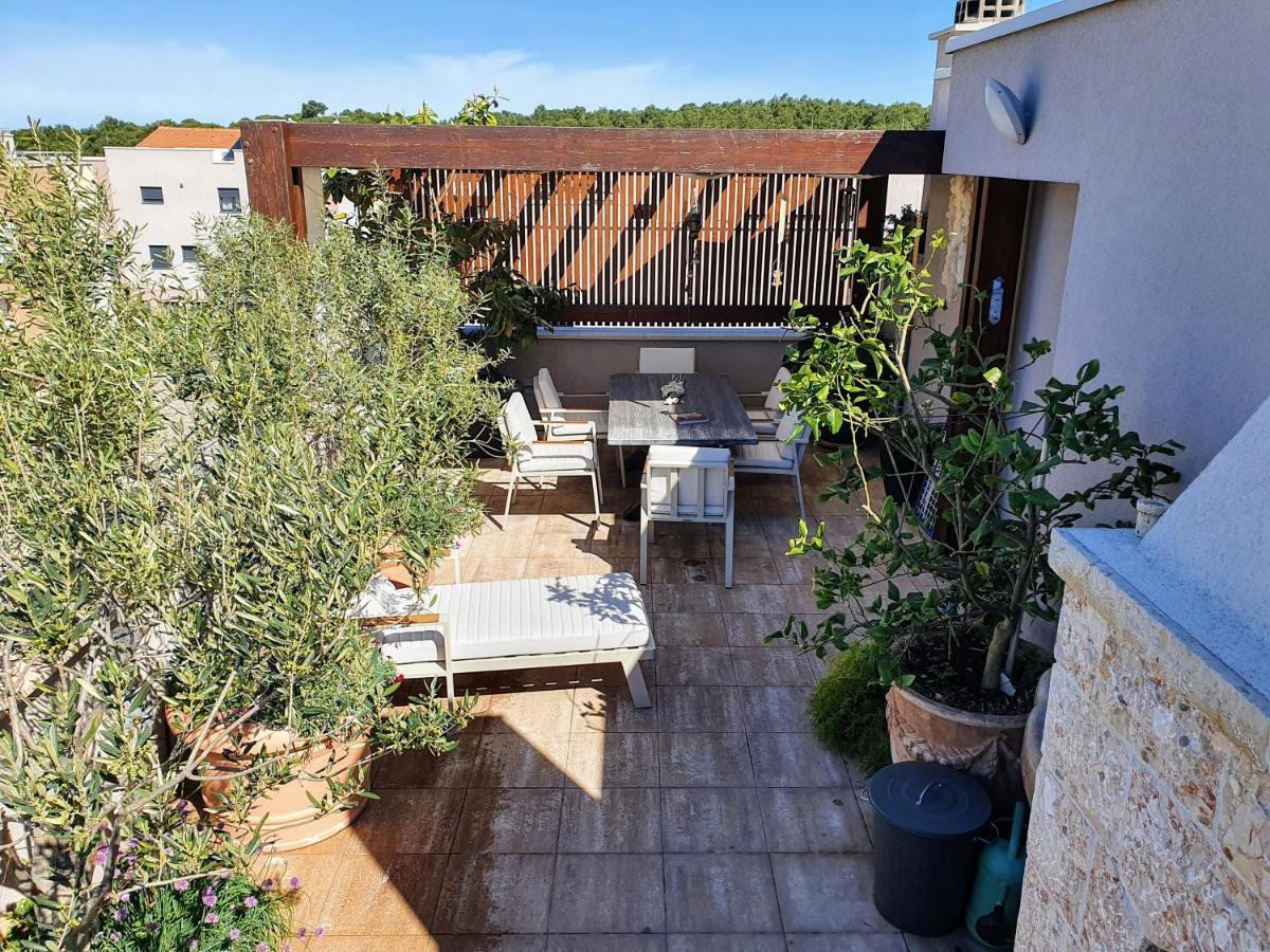 Apartment Garden Terrace Zadar Eksteriør bilde