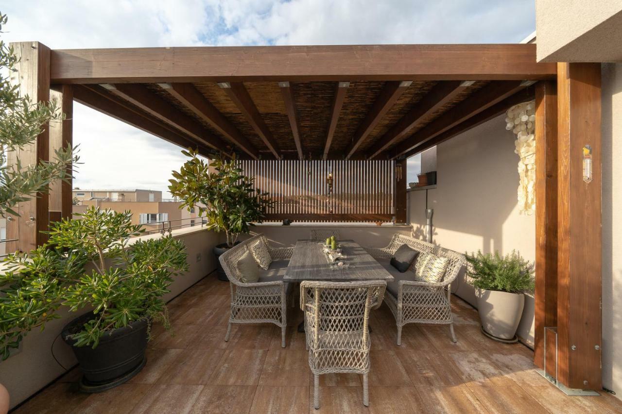 Apartment Garden Terrace Zadar Eksteriør bilde